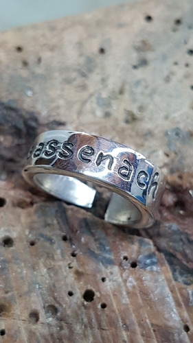 Anillo Outlander Sassenach Plata