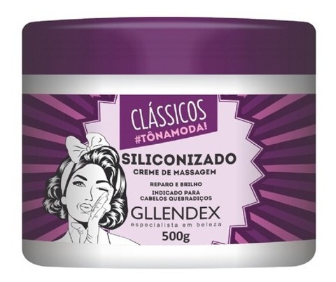 Mascara Reparacion Y Brillo Siliconizado Gllendex 500 G 