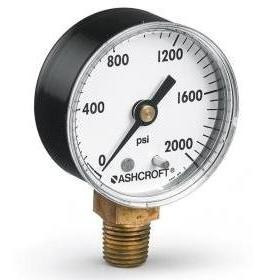 Manómetro Ashcroft De 2 Pulgadas De 7 Kg - 100 Psi