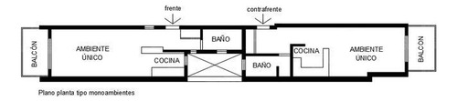 Venta Monoambiente Con Balcón