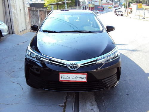 Toyota Corolla Gli Upper Preto 2018