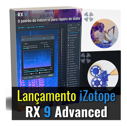 Imagem 1 de 4 de Izotope Rx 9 Advanced | Melhor Plugin Para Reparo De Audio