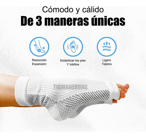 4par Deportiva Calcetines Compresion Alivia Fascitis Plantar