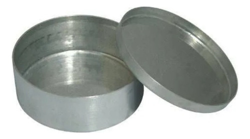 Cápsula Pesa Filtro De Aluminio Gris