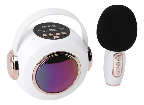 Micrófono Con Altavoz Portátil Inalámbrico Para Karaoke Para