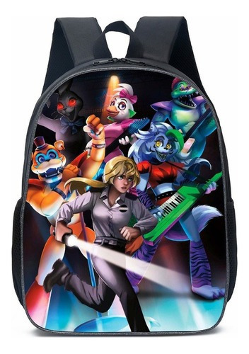 Mochila estudantil Five Night's At Freddy, mochila Esc