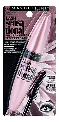 Máscara Lavable Maybelline Lash Sensational, Marrón