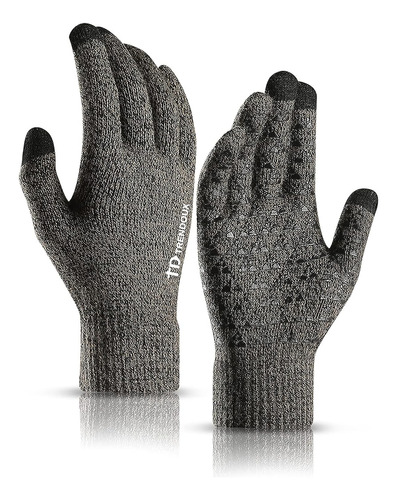 Guantes Trendoux P/ Hombre O Mujer, Talle M, Gris