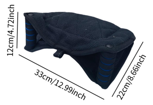 Almohada Antimordeduras Para Perros, Resistente A Las Negro