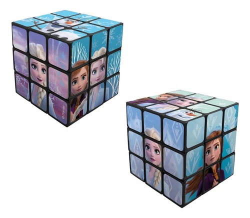 Pack X 10 Cubos Mágicos Souvenir Frozen Spiderman