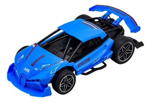 Coche teledirigido azul shop