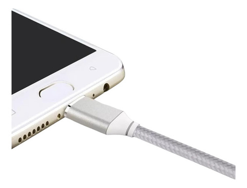 Cable Usb Tipo C Carga Rápida Lona Ultra Resistente + Envío