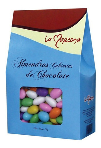 Almendras Con Chocolate Surtidas Estuche De 500g La Marcona