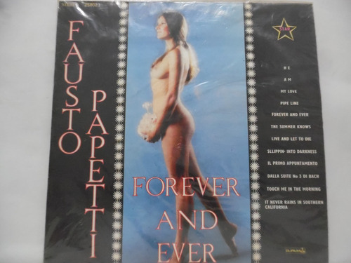 Fausto Papetti  Forever And Ever / Lp Vinilo