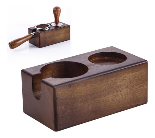 Soporte Manual De Café Soporte Marrón 2 Agujeros B