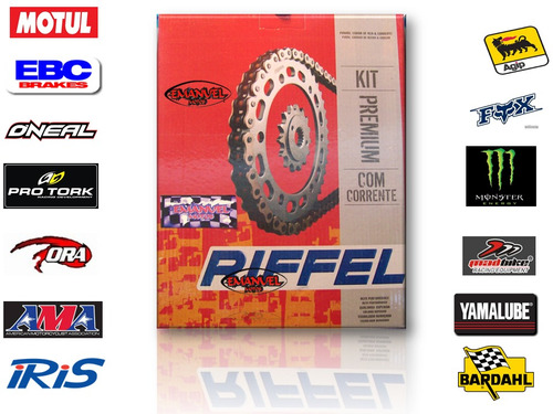 Kit De Transmision Riffel Yamaha Xtz 250 Lander