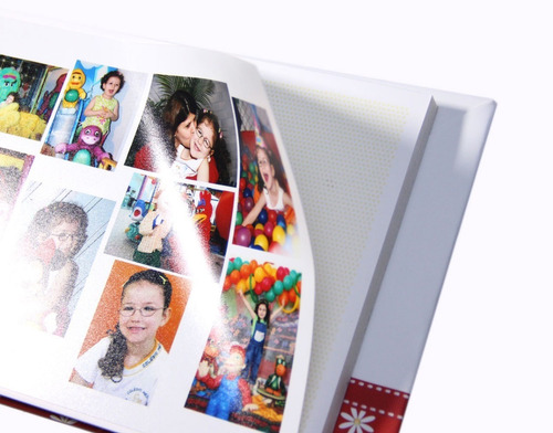 Álbum Autocolante Personalizado Para 20 Fotos 15x21 Horizont