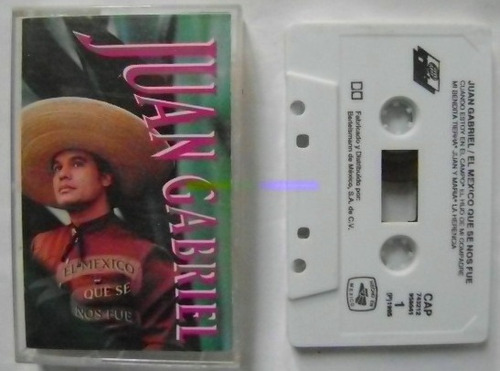 Juan Gabriel / El Mexico Que Se Nos Fue 1 Cassette