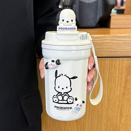 Botella Agua Termo Thermos Cinnamoroll Kuromi 480ml Thermos