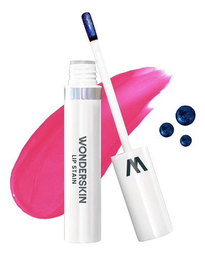 Wonderskin Wonder Blading Lip Stain Peel Off Masque.- Neon Rose Stain Go