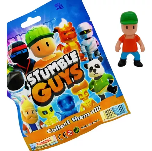 1 Pacote Stumble Guys Surpresa + 3 Cards - A Pronta Entrega