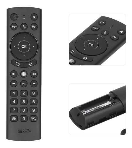 Control Por Voz Air Remote Mouse 2.4 G, Aprendizaje Por Infr