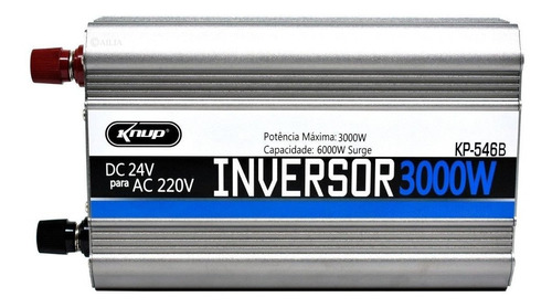 Inversor Automotivo Veicular 3000w 24v 220v Onda Senoidal