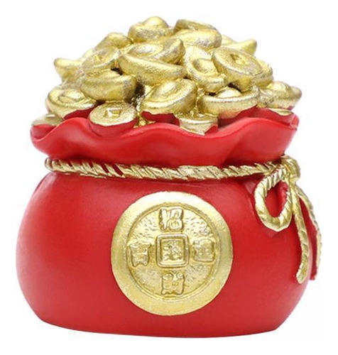 4 Estatuilla De Dinero Chino, Adorno De La Para Estilo C