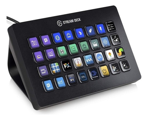 Teclado Elgato Stream Deck Xl 32 Teclas Lcd Negro /v /vc