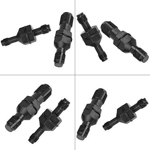 Imagen 3 de 4 de Juego Grifo Para Bujia Acero Carbono M. Negro