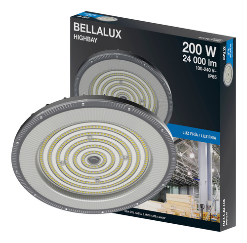 2 Luminárias Led Highbay 6500k 200w Biv Ledvance 7023236