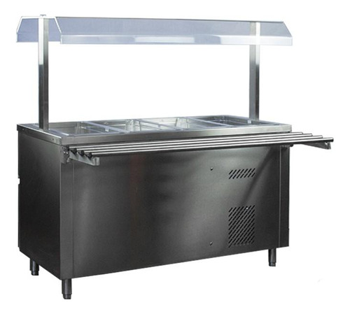 Modulo Salad Bar Refrigerado 4 Gn