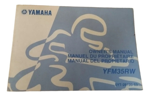 Manual Usuario Cuatri Yamaha Raptor 350