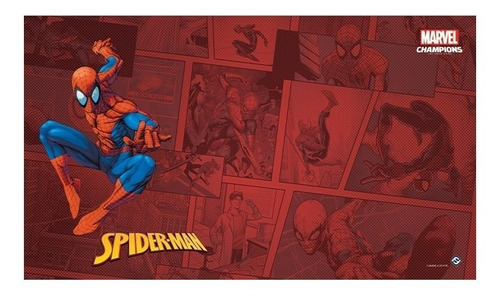 Playmat Spider Man Marvel Para Juego De Mesa Familia/amigos