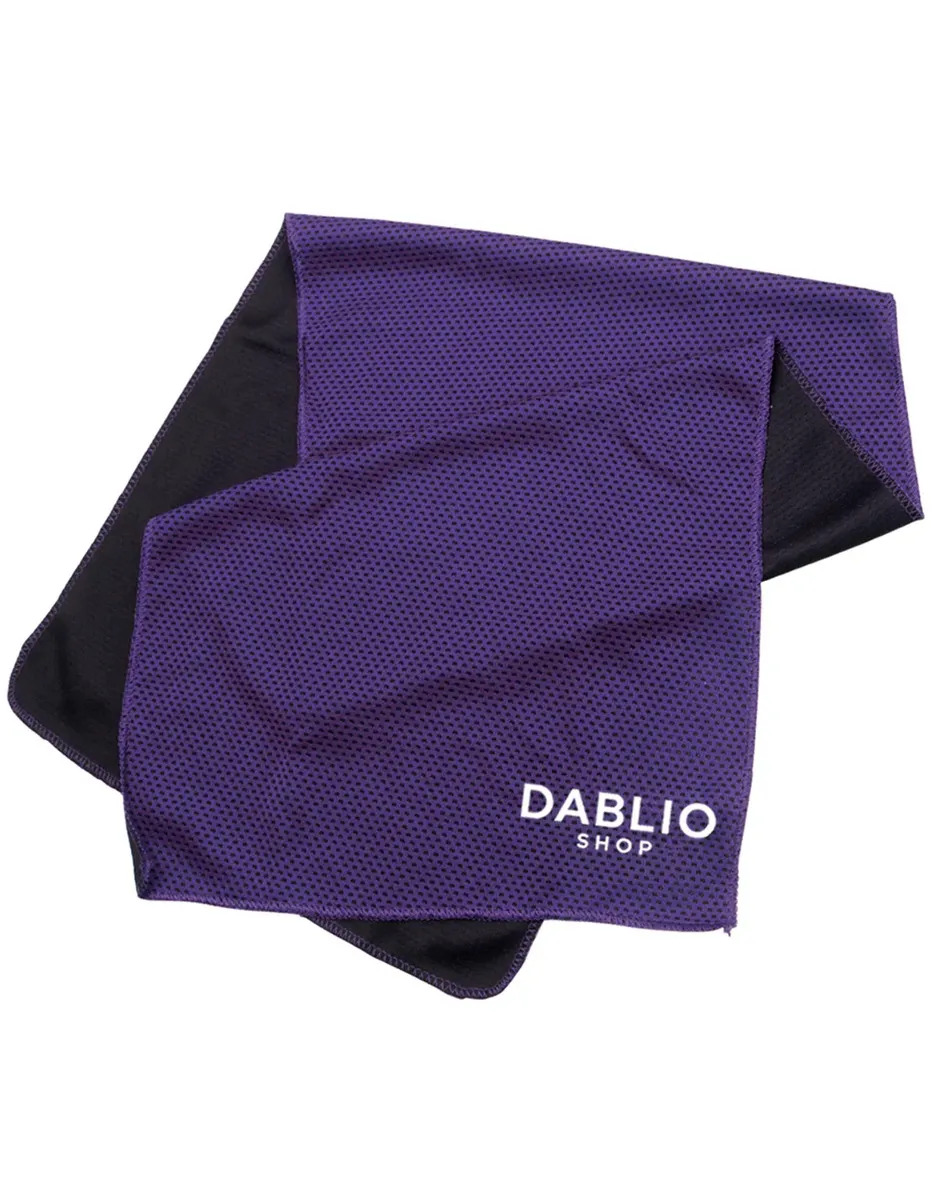 Kit 2 Toalhas de Microfibra para Rosto Seca Rápido Academia Fitness Esporte Treino Ginástica Higiene Pessoal Uso Diário Leve e Prática Roxo