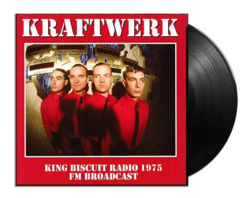 Kraftwerk King Biscuit Radio 1975 Vinilo Nuevo Lp