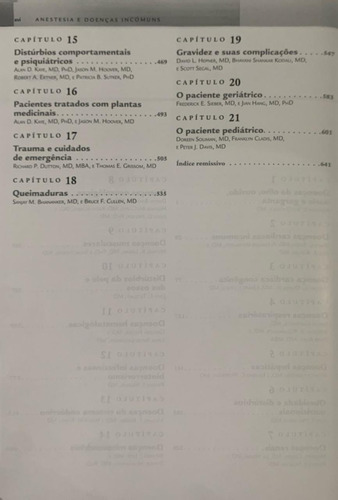 Anestesia e doenças incomuns, de Fleisher, Lee A.., vol. 1. Editorial Editora Manole Saúde, capa dura, edição 5 em português, 2011