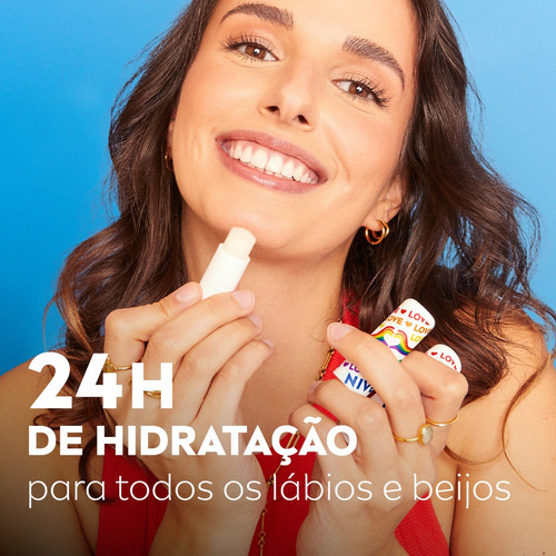Nivea Hidratante Labial Original Care Orgulho 4,8g