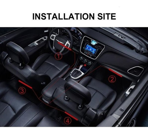 Kit Barras Led Auto 12 V Porsche Cayenne