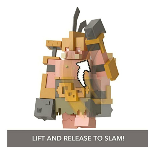 Mattel Minecraft Legends Figura De Acción Guardia Del
