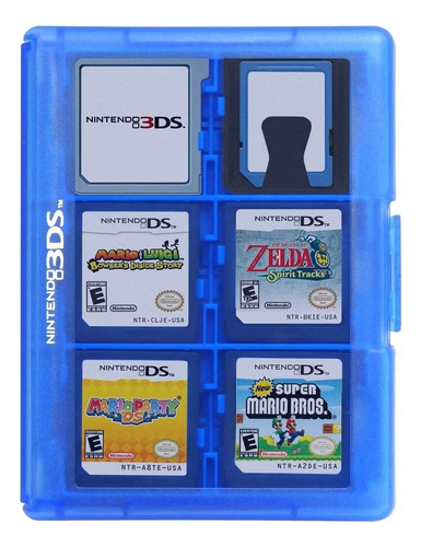 Estuche Para Almacenar 24 Tarjetas De Nintendo  Ds Original