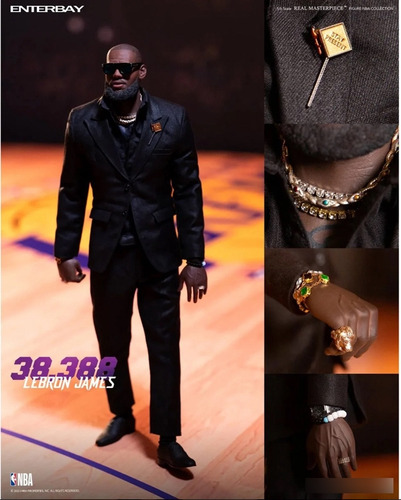 Lebron James 1/6 Special Edition Enterbay Nba Leakers