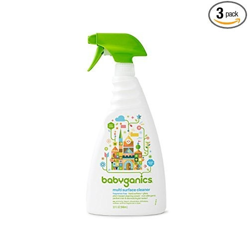 Babyganics Multi Surface Cleaner, Sin Fragancia, Botella De 