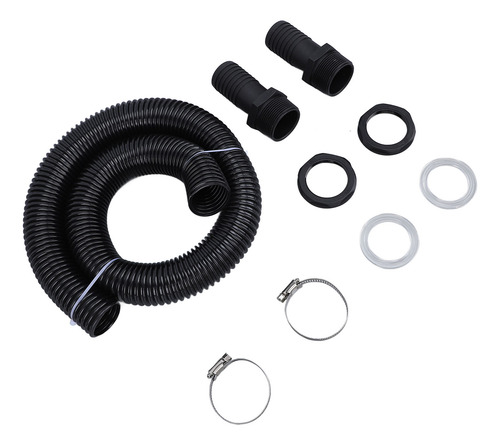 Kit De Conectores De Manguera Rain Barrel De Plástico De 39,