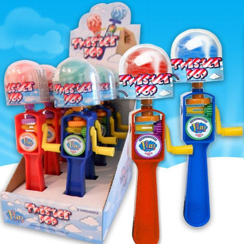 Chupetin Giratorio Twister Pop X 8uds. Importado.