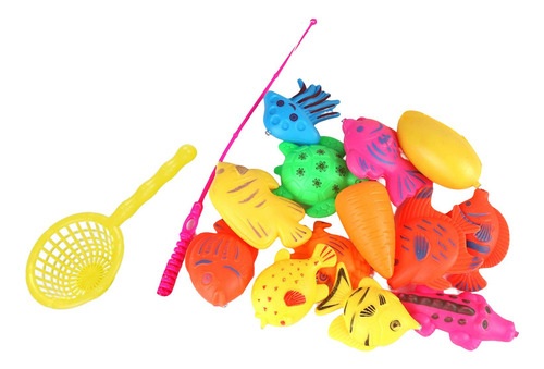 Juego De Pesca Con Caña De Pescar Para Favores De Fiesta De