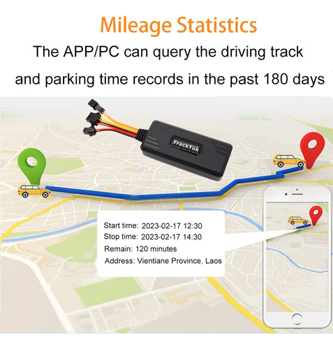 Rastreador Gps 4g Para Carro Gt06 Posição Real Do Localizado