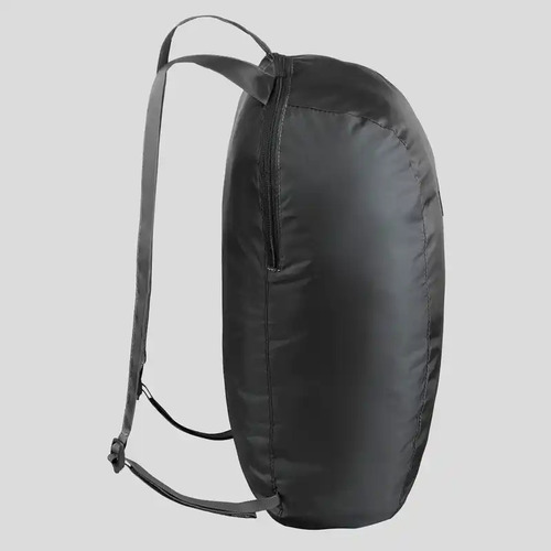 Combo X4 Mochilas Negra Plegable 10l Travel Forclaz Decathon Negro