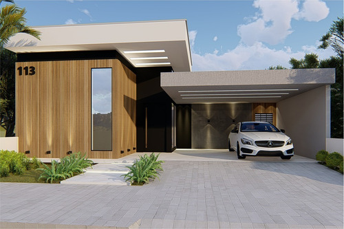 Imagem 4 de 9 de Planta De Casa Com 3 Quartos - Projeto Arquitetônico Ea-165