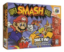 Comprar Super Smash Bros Nintendo 64 Físico En Caja Con Manual
